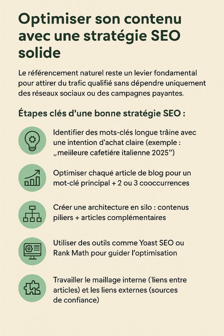 strategie seo monetiser blog