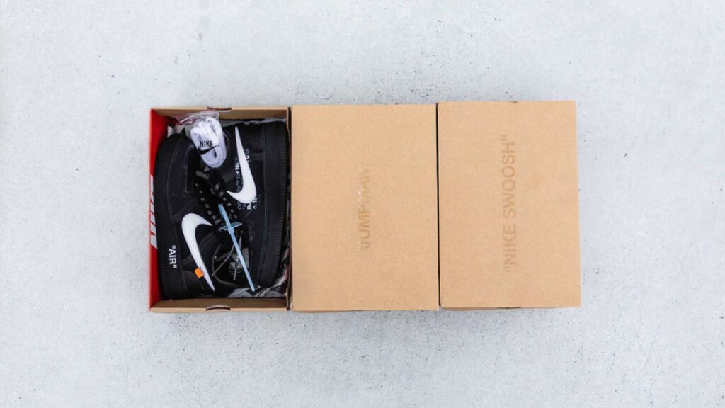 Boîte de chaussures Air Max Off White