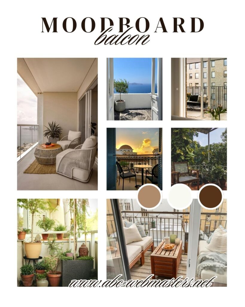 moodboard balcon